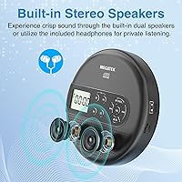 MEGATEK CP27BR Portable CD Player Bluetooth — image 3