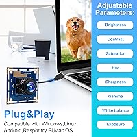 ELP USB Security Camera Module - 1080P HD, 2.1mm Lens — image 6