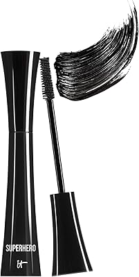 IT Cosmetics Superhero Mascara – Volumizing & Lengthening Black Mascara