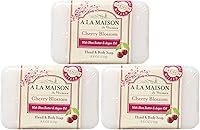 A LA MAISON Cherry Blossom Bar Soap - 3 Bars, 8.8oz — image 1