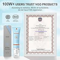 VGO Mineral Sunscreen SPF 50 for Face, 1oz Travel Size — image 7