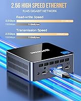 GMKtec M2 Pro S Mini PC Intel Core i7-1185G7 32GB RAM 1TB SSD — image 6