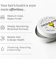 Highland Glacial Hair Clay Pomade 2.1oz — image 2