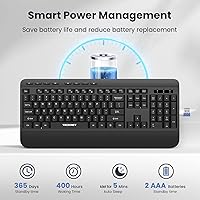 TECKNET Ergonomic Wireless Keyboard — image 7