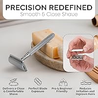 Parker 78R Double Edge Safety Razor with 5 Blades — image 3