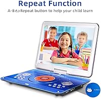 HotHat 16.9″ Portable DVD Player with 14.1″ Swivel Screen — image 6