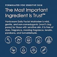 Vanicream Daily Facial Moisturizer with Ceramides and Hyaluronic Acid 6oz (Pack of 2) — image 6