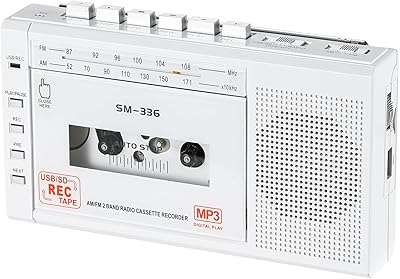 FIOLEES FSM-336 Portable Cassette Tape Player