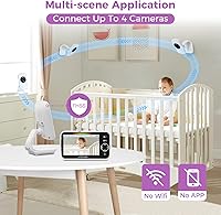 VTimes VT50 Baby Monitor with 5″ LCD Screen — image 7