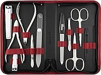 marQus Manicure Set 12-Piece with Leather Case — image 1