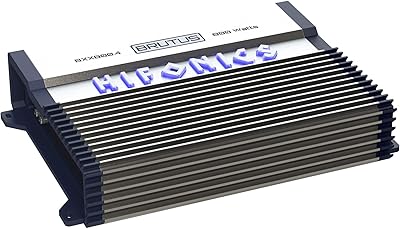 Hifonics BXX800.4 Brutus 800W RMS 4-Channel Car Audio Amplifier