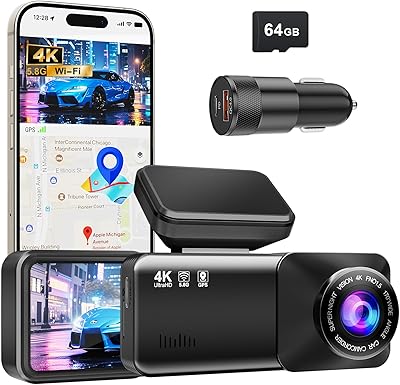 Estbuc A215 4K Dash Cam