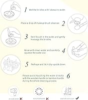 Jessup 15-Piece Makeup Brush Set (Black/Silver) — image 9