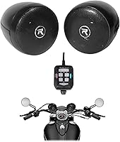 Rockville RockNRide 300W Powered Bluetooth Motorcycle Handlebar Speakers — image 1