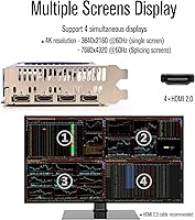 SRhonyra GTX 1050 Ti 4GB 4HDMI Graphics Card — image 3