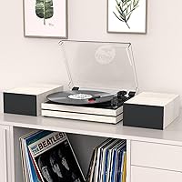 WOCKODER R612 Vinyl Record Player with External Speakers — image 7