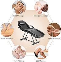 Artist Hand Adjustable Massage Table with Free Barber Stool — image 5