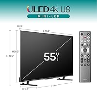 Hisense 55U8N 55-Inch U8 Series Mini-LED 4K TV — image 2