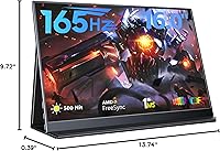 MAGICRAVEN 165Hz Portable Gaming Monitor 16″ 1920x1200 — image 8