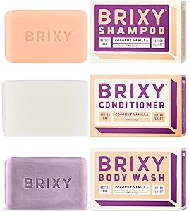 BRIXY Balancing Shampoo and Conditioner Bar Set Review