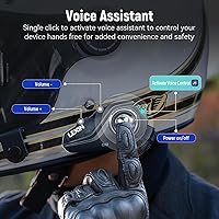 LEXIN G1 Motorcycle Bluetooth Headset — image 6