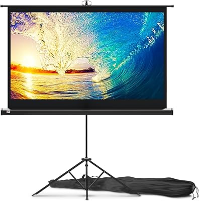 PropVue 60-inch Projector Screen with Stand