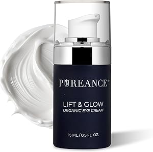 PUREANCE Lift & Glow Organic Eye Cream 0.5oz Review