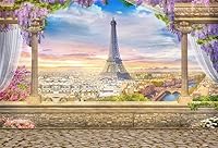 AOFOTO 10x7ft Eiffel Tower Backdrop — image 3