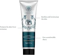 Forest Essentials Shaving Cream Sandalwood & Orange Peel 60g — image 2