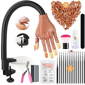 Saviland Advanced Practice Hand for Acrylic Nails Review