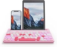 HUO JI Wireless Keyboard Multi-Device Bluetooth 2.4G Dual Mode — image 1