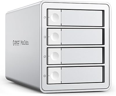 ORICO Daisy Chain 4 Bay Hard Drive Enclosure 88TB