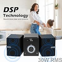 LONPOO LP-886BT Compact Stereo System — image 4