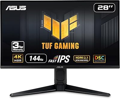 ASUS TUF Gaming VG28UQL1A 28-inch 4K Monitor