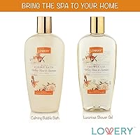 Lovery Home Spa Gift Basket - White Rose & Jasmine — image 5