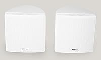 Rockville Cube White 3.5″ Home Theater Wall Speakers — image 2