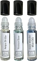 Avany Naturals Men's Fragrance Samples - Roll on Body Oil, Fresh Collection, 3 Pc — image 1