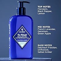 Jack Black Blue Midnight Hydrating Body Lotion 16oz — image 4
