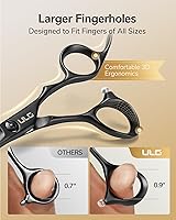 ULG Hair Cutting Scissors Set 9 Pcs Professional Thinning Shears — image 5