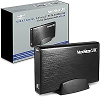 Vantec NexStar JX NST-358SU3-BK USB 3.2 Gen 1 eSATA 3.5″/2.5″ SATA III HDD/SSD Enclosure — image 1
