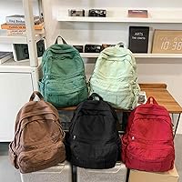 Green Canvas Backpack for Women — image 8