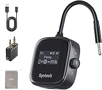 Syntech Airplane Bluetooth Transmitter 5.4 Adapter — image 1
