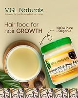 MGL Naturals Coconut Oil and Shea Butter Hair Food, 16oz — image 5
