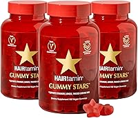 HAIRtamin Vegan Gummy Stars Hair Vitamins 3-Pack — image 1