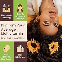 Nzuri Elixir Hair Skin and Nails Vitamins, 32oz — image 5