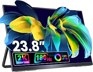 VisionOwl 23.8-Inch 2K Portable Monitor