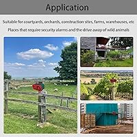 ROYELLE Solar Outdoor Motion Detector Alarm — image 7