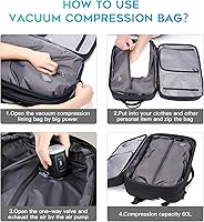 BANGE Air Vacuum Backpack with Pump — image 4
