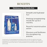 SALERM Keratin Shot Maintenance Kit 500mL Shampoo, 200mL Mask, 100mL Serum — image 3