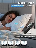 Jazmm Bluetooth AM/FM Radio with 1200mAh Battery — image 8